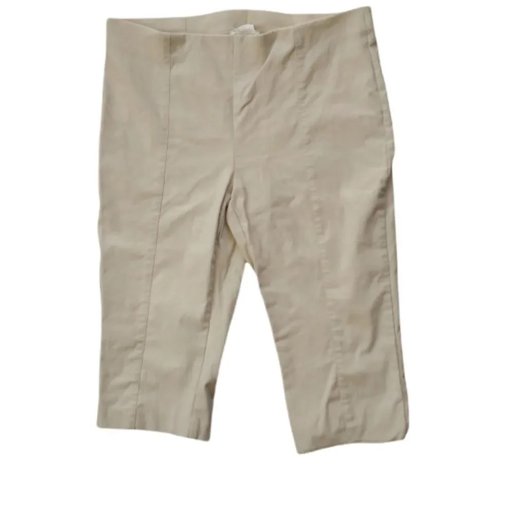 Lanalee  Beige Stretch Capris 16